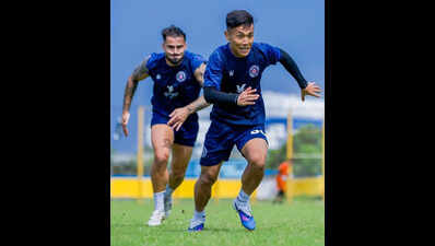 Championship Stage continues as Rajasthan United Football Club face Diamond Harbour FC at Kalyani Stadium in Kolkata on May 8