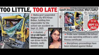8 Months After Mankapur School Van Crash, City RTO Suspended