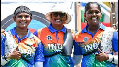 Indian Women’s Recurve Team Upset Korea, Amravati teenager Kumkum makes her mark