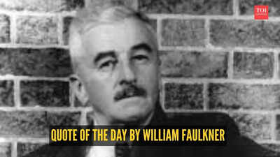 Quote of the day by William Faulkner: 'Get it down. Take chances. It may be bad, but it's the only way you can...'