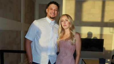 Patrick Mahomes gets emotional as Brittany Mahomes receives life-changing honor for women's sports impact