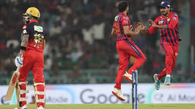 First time in 1110 days! Virat Kohli falls for duck as Prince Yadav’s dream delivery stuns RCB | Cricket News – The Times of India
