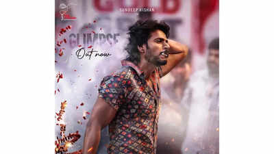'Powerpeta' glimpse: Sudeep Kishan unveils fierce avatar in Krishna Chaitanya's action thriller