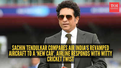 'New car feeling': Sachin Tendulkar praises Air India's upgraded aircraft, airline drops perfect cricket pun