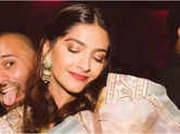 Sonam shares RARE picture with romantic note for Anand