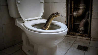 What attracts snakes to emerge from toilet bowls in apartments: Here's the surprising reason