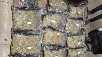 Gorakhpur youth held at Lucknow airport with hydroponic weed worth Rs 2.86 crore