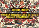 Forgotten fabrics: Why Britain feared Indian Chintz, the fabric so successful it was banned by law