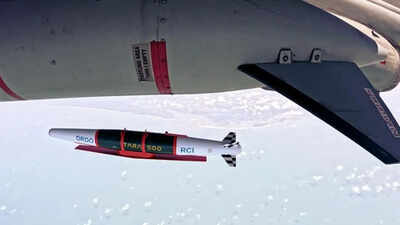 DRDO, IAF conduct maiden flight-trial of India's first indigenous glide weapon system TARA