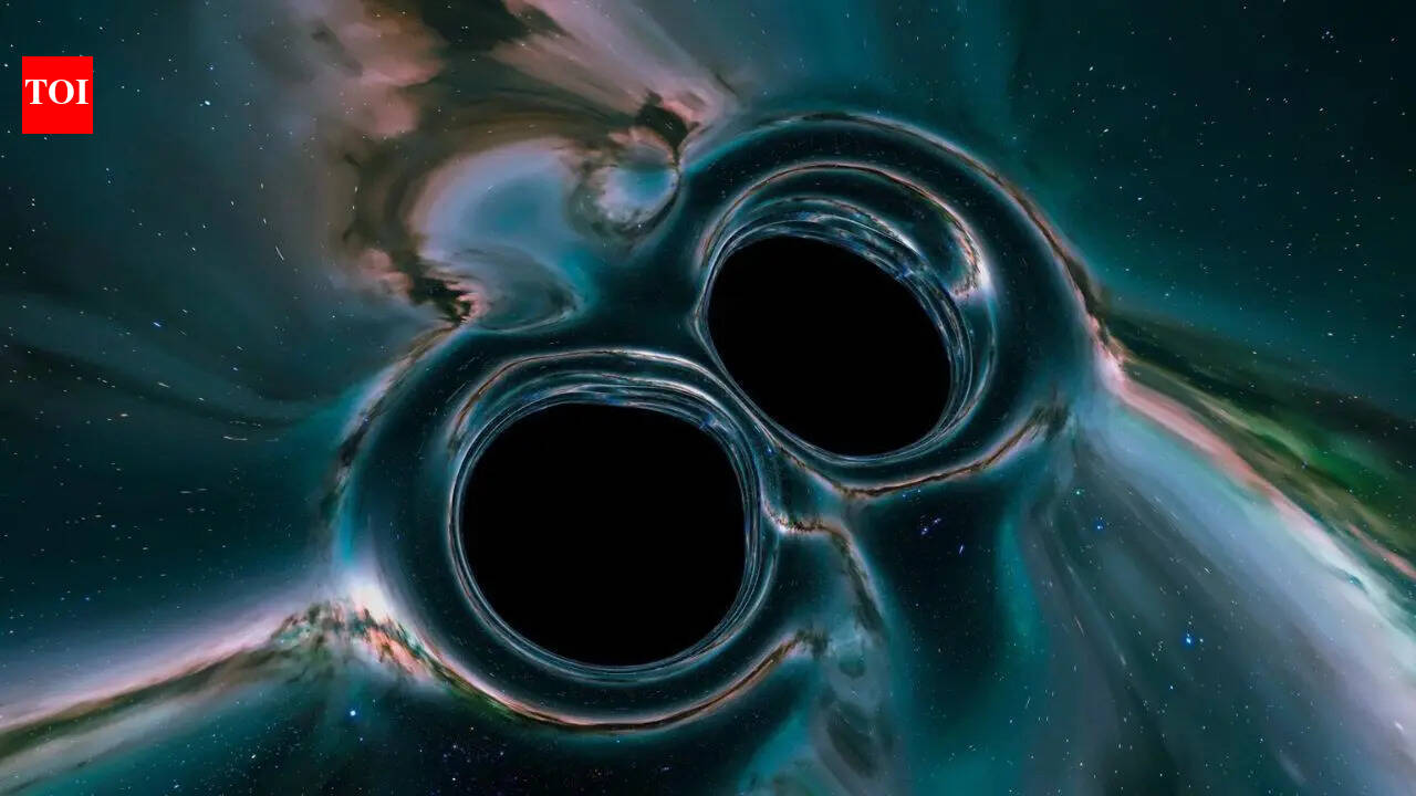 How black holes become cosmic monsters: Scientists uncover the violent merger chain behind giant space objects