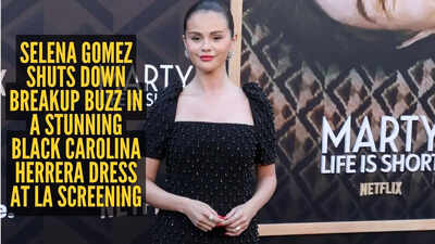 Amid Benny Blanco split rumors, Selena Gomez steps out looking effortlessly glamorous in an LBD