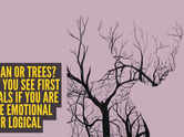 Optical illusion personality test: Woman or trees? What you see first reveals if you are more emotional or logical