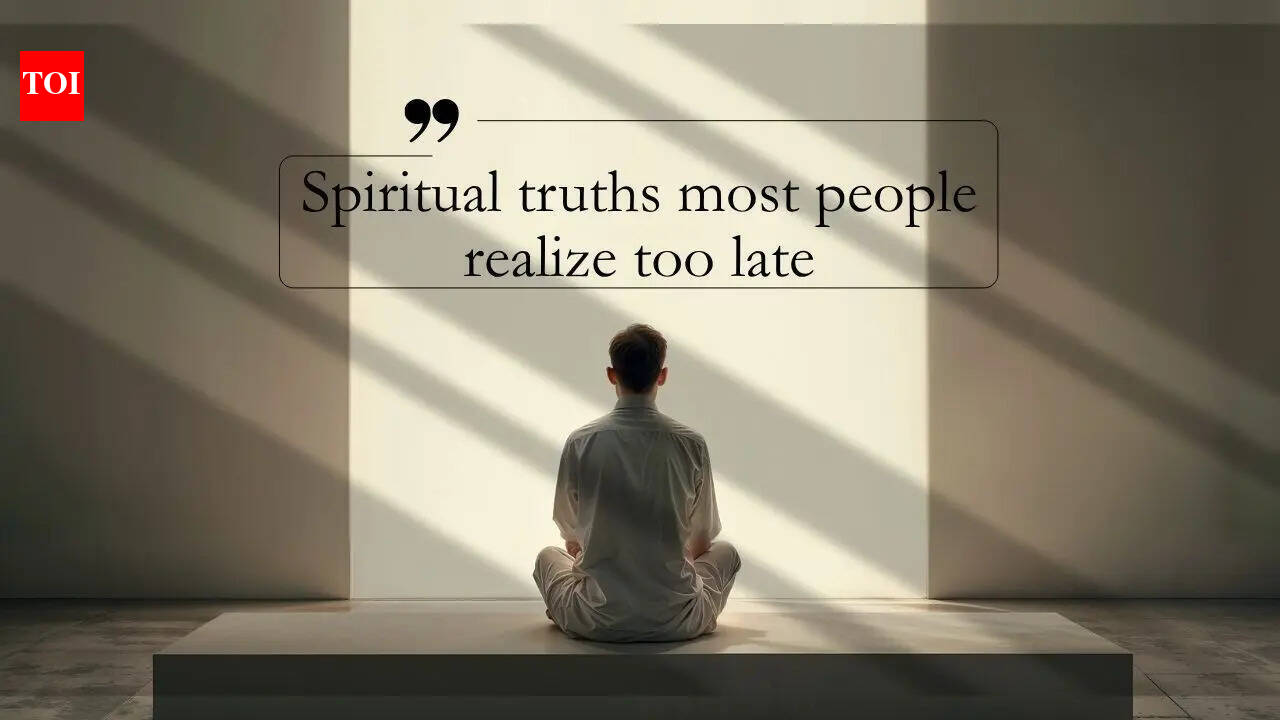 Spiritual truths most people realize too late