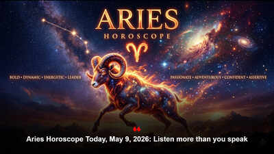 Aries Horoscope Today, May 9, 2026: Listen more than you speak – The Times of India