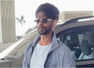 Shahid Kapoor spotted waiting in airport queue