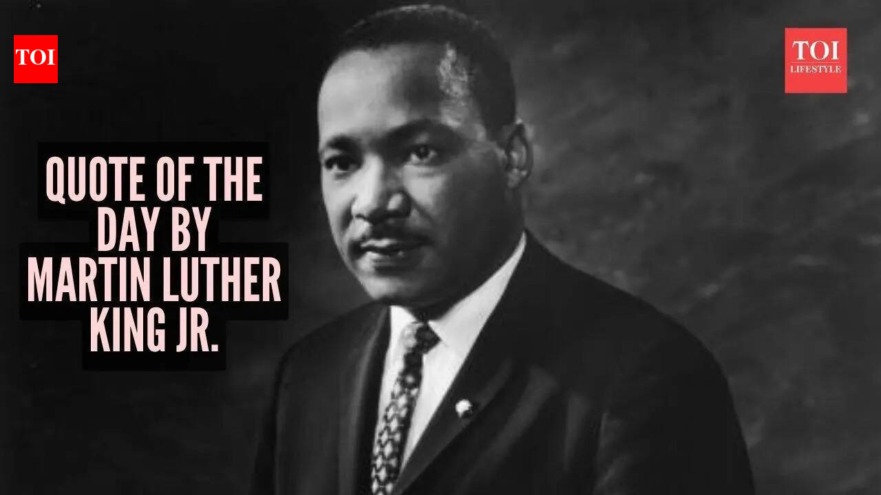 Quote of the day for kids by Martin Luther King Jr: 