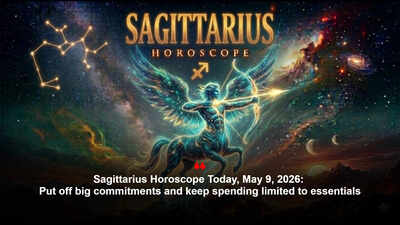 Sagittarius Horoscope Today, May 9, 2026: Put off big commitments and keep spending limited to essentials – The Times of India