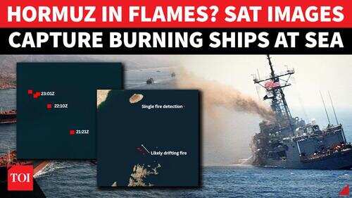 &lsquo;Burning Vessels, Drifting Fire&rsquo;: Hormuz Shipping Lanes EXPLODE After Iran Hits American Warships