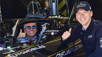 Maximilian Gunther introduces his father as “new reserve driver” as he settles into DS Penske cockpit
