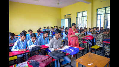Raj tops in Class 1-12 schools, girls enrollment still low: Niti Aayog