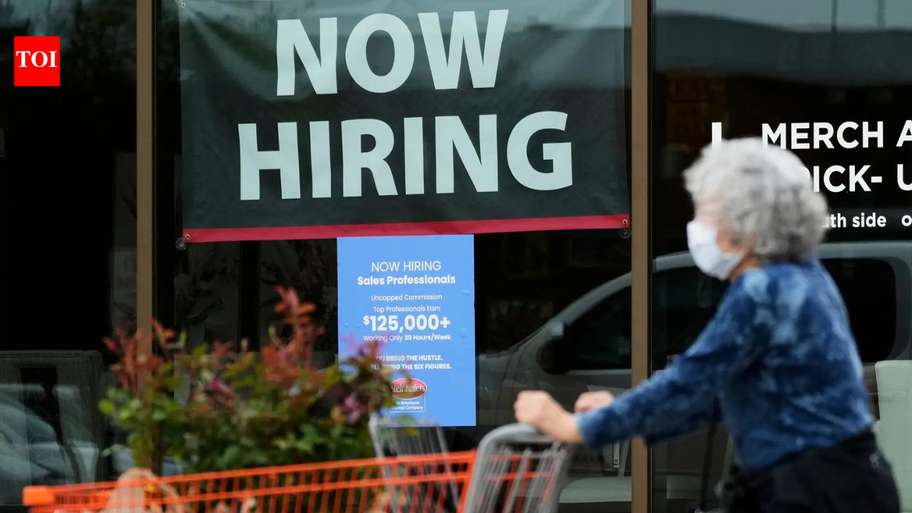 Us Job Growth Data 2026: US adds stronger-than-expected 115,000 jobs in April despite Iran war impact – The Times of India