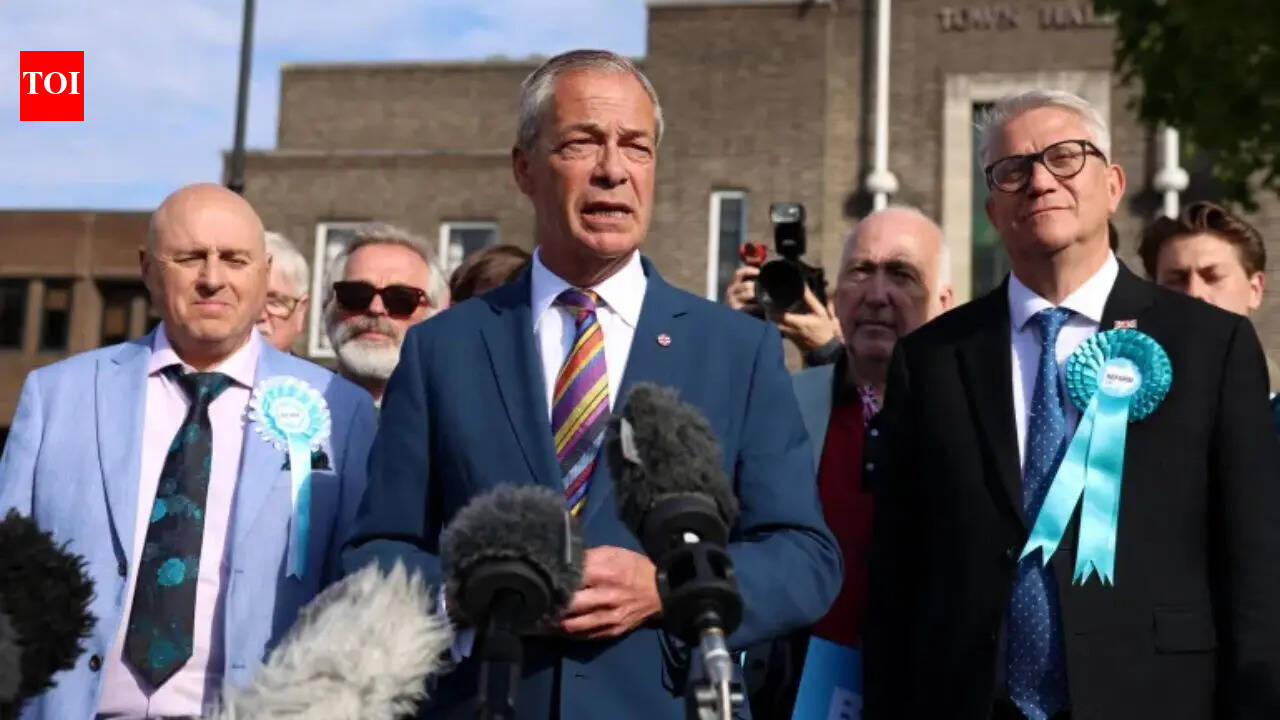 Reform UK sees big gains as Labour gets hammered in local elections in England