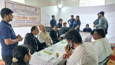 Overcrowding, parking chaos mark DRT Jaipur Lok Adalat