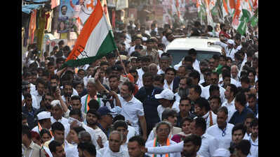 Other opposition parties have failed to challenge BJP but Congress will beat them, Rahul says at Gurgaon Yatra