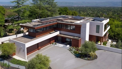 Inside Sundar Pichai's $40 million California mansion with an infinity pool, wine cellar and 31-acre hilltop estate