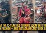 How a 15-year-old designer from Ethiopia turned trash into viral fashion