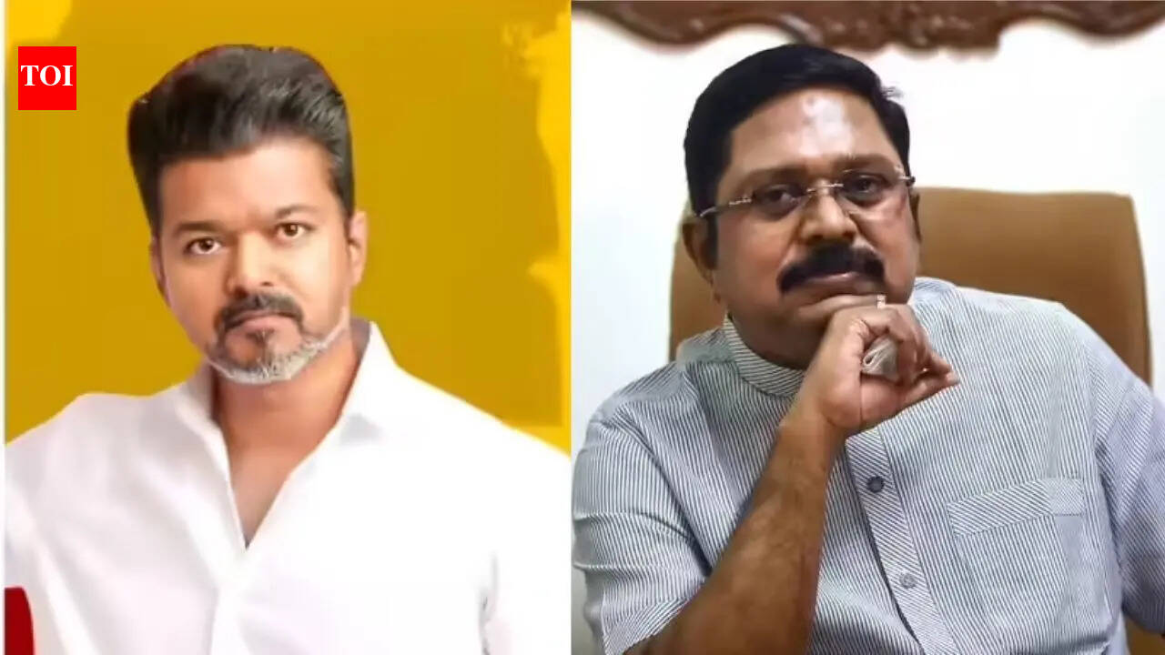TTV Dhinakaran accuses TVK chief Vijay of indulging in forgery to become Tamil Nadu CM