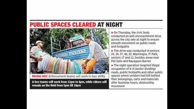 Longer work hours for MC teams to clear encroachments