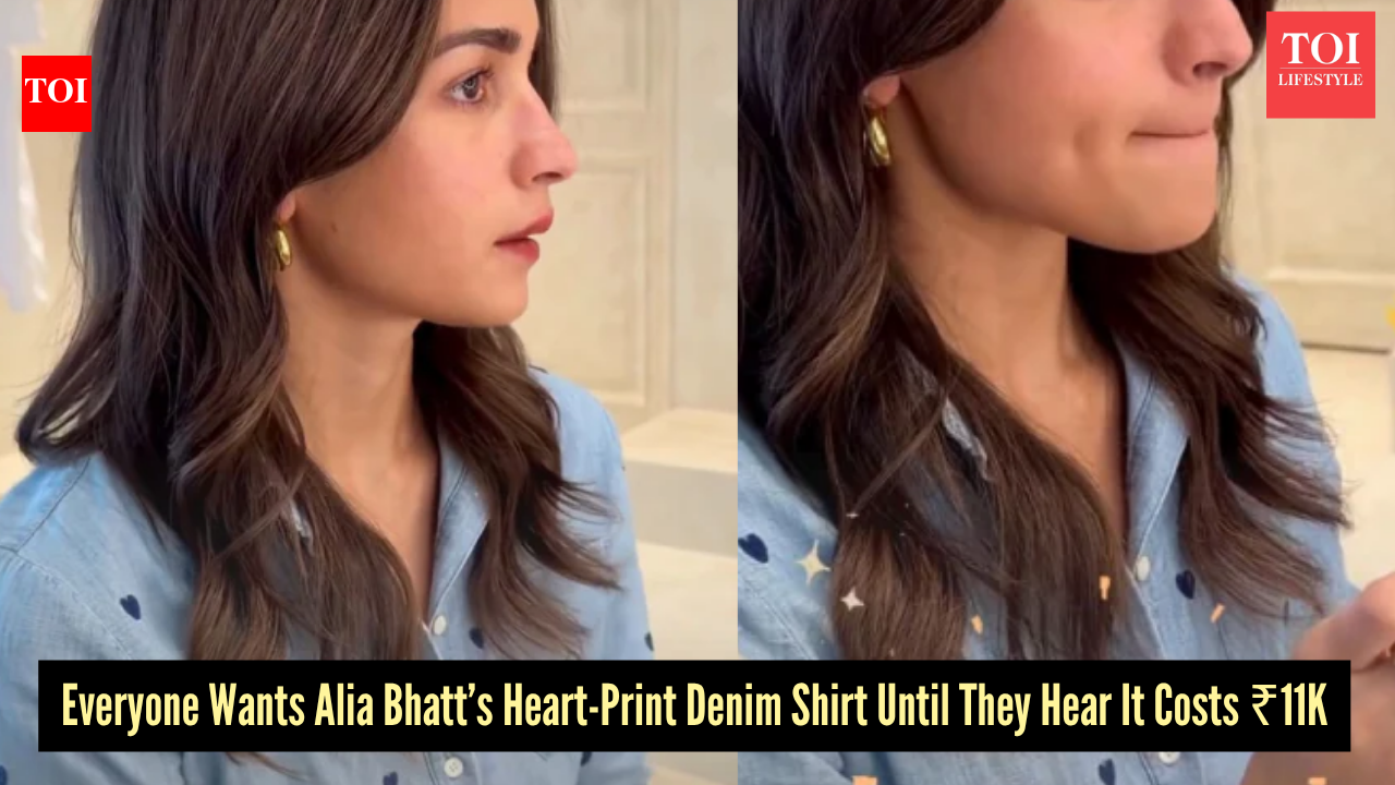The internet fell hard for Alia Bhatt’s heart-print denim shirt until they saw the price tag
