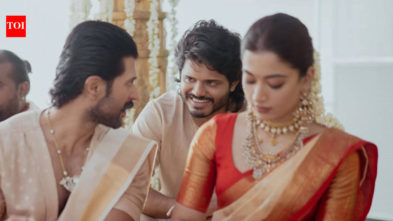 Anand Deverakonda shares UNSEEN wedding pictures of Vijay and Rashmika Mandanna, wishes birthday to his brother
