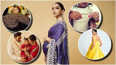 princess polly baby blue dress Deepika Padukone Motherhood Journey: Deepika Padukone's motherhood journey  in 7 moments: Baking cake for Dua's first birthday to second baby  announcement