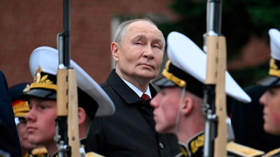 Putin defends Ukraine war as 'just' in scaled-down Victory Day parade