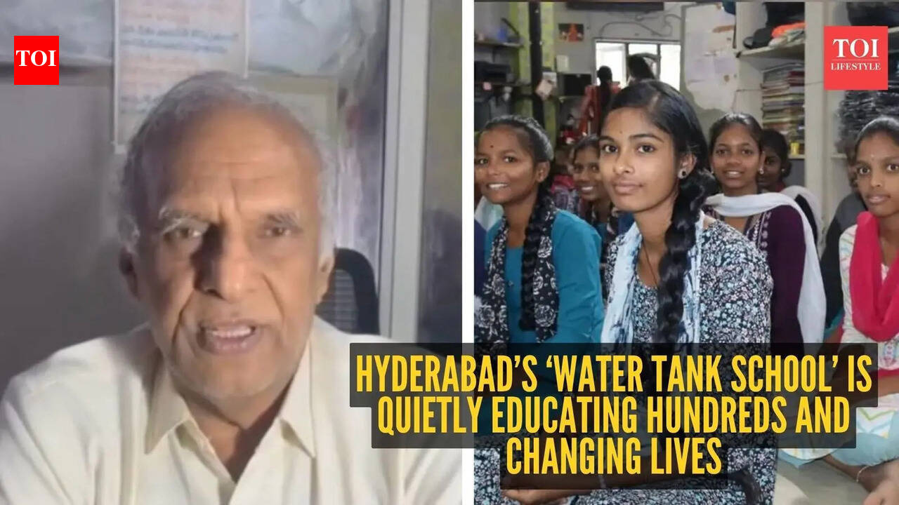 Hyderabad’s ‘water tank school’ is quietly educating hundreds and changing lives