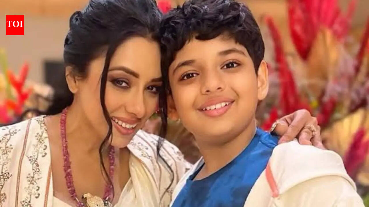 Rupali Ganguly says, 'A child is a mother’s greatest pride'