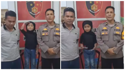 Lost 5-year-old girl's chill reaction at police station was totally unbelievable ! Here’s the full viral story