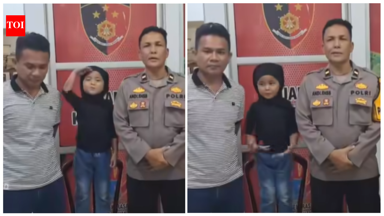 Lost 5-year-old girl's chill reaction at police station was totally unbelievable ! Here’s the full viral story