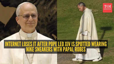 If the devil wears Prada, Pope wears Nike! Pope Leo XIV swaps papal shoes for Nike sneakers