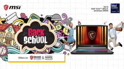 MSI launches 'Back to School' sale: Avail deals and discounts on premium laptops
