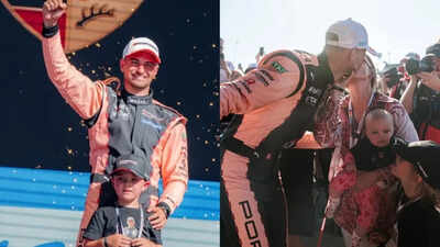 Nico Müller calls maiden Berlin win “absolutely unforgettable”, shares precious moments with wife and children