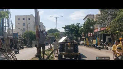 Ahead of Modi visit, civic agencies spruce up Bengaluru’s Kanakapura road
