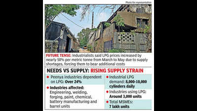 Soaring LPG costs push Bengaluru MSMEs into 20-30 % losses