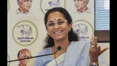 NCP (SP) MP Supriya Sule, Chauffer and PA escape unhurt in mishap on Mumbai-Pune Expressway