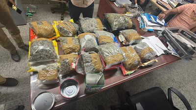 Three held at Lucknow airport with 14.87 Kg hydroponic weed worth Rs 14.87 cr