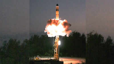 Test of advanced Agni missile with multiple warheads technology a success: Defence ministry – The Times of India