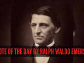 Quote of the day by Ralph Waldo Emerson: 'To be yourself in a world that is constantly trying to make you something else is the...'