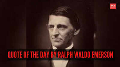 Quote of the day by Ralph Waldo Emerson: 'To be yourself in a world that is constantly trying to make you something else is the...'